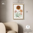 thumbnail image 5 of Art Remedy Botanical Prints Canvas, 16" x 24", Gold Frame, Gorteria Diffusa, 5 of 7