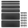 thumbnail image 1 of Uxcell 1U,2U,4U Blank Panel Metal Rack Mount, 19 Inches, 2 Set Filler Panel Mount Spacer Rack Blanking Panel Kit, 1 of 5