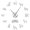 Silver,27inch, variant on Italian Spinone Griffon Wire-haired Pointer Large DIY Wall Clock Bracco Spinoso Dog Acrylic Mirror Surface Mute Movement Watch(Black,27inch)