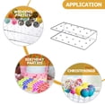 thumbnail image 3 of Lollipop acrílico que muestra el soporte de almacenamiento de 15 orificios del soporte del soporte de lollipop para la tienda, 3 of 5