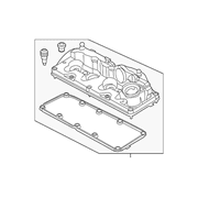 Genuine OE Volkswagen Valve Cover - 03L-103-469-R
