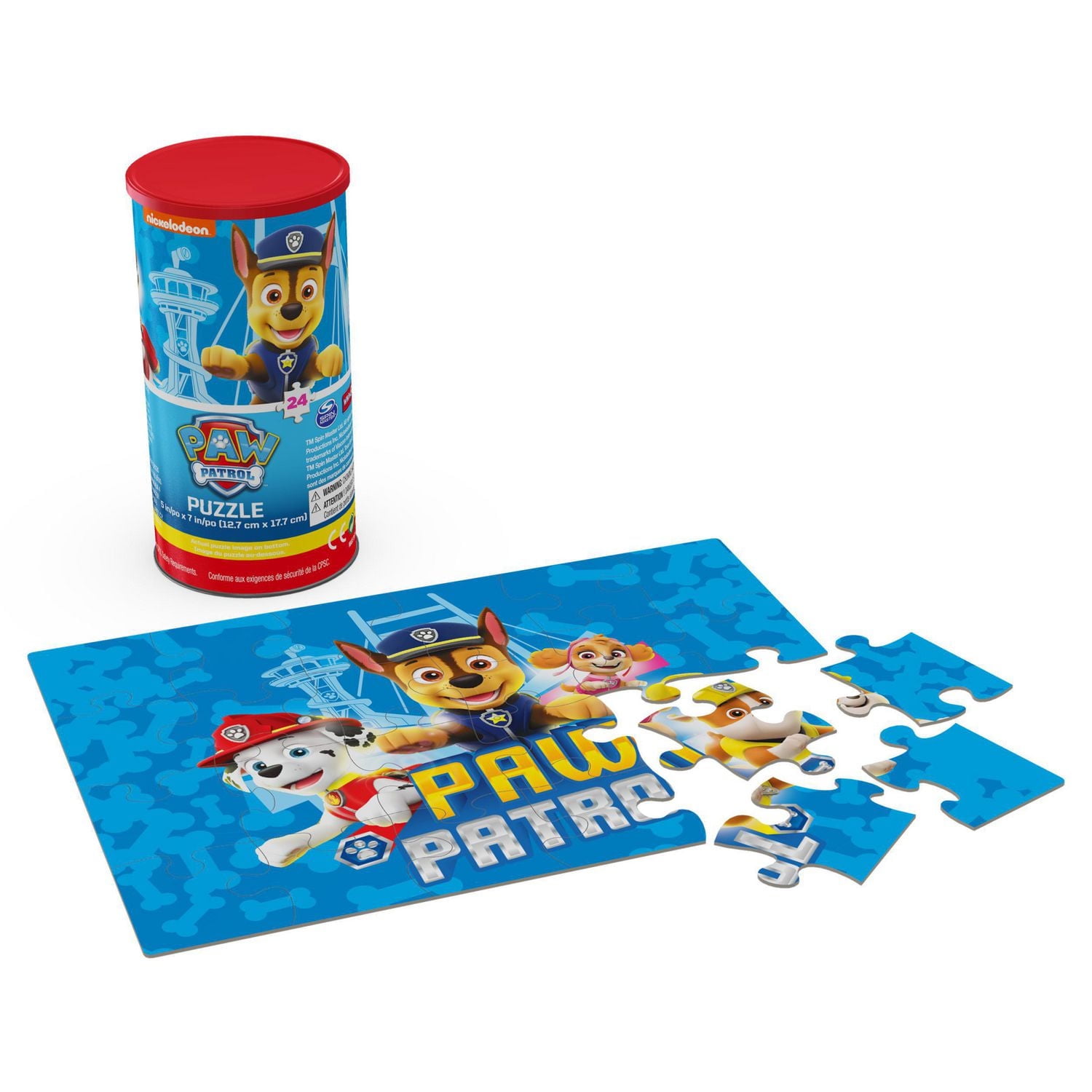 PAW Patrol 48-Piece Jigsaw Puzzle in Tube