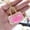 Pink, variant on Jewelry bag pendant eco-friendly alloy diamond-encrusted colorful cloud pattern craft keychain