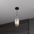 thumbnail image 3 of Dainolite ABB-61P-SM Black Pendant, 3 of 3