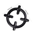 thumbnail image 2 of Minkissy 2Set Black Gas Stove Pot Rack Support for Household Users and Cafe Owners, 2 of 8