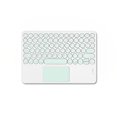 thumbnail image 2 of Matsuzay Teclado compatible con Bluetooth, tableta recargable, teléfono, portátil, teclado, trabajo portátil, reemplazo de panel táctil externo Juegos de teclado y mouse para computadora Verde, 2 of 6