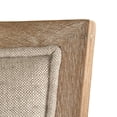 thumbnail image 2 of Zentique CF282-35 Bar E272 A015-A 19 x 42.75 x 22 in. Carvell Bar Stool, Natural Cream Linen, 2 of 5