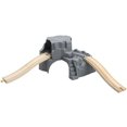 thumbnail image 1 of Simulation Train Cave Tunnel & Wooden Train Railway Track Accessories Building Rail Vehicle Child Party Favors Train Playset -, 1 of 6