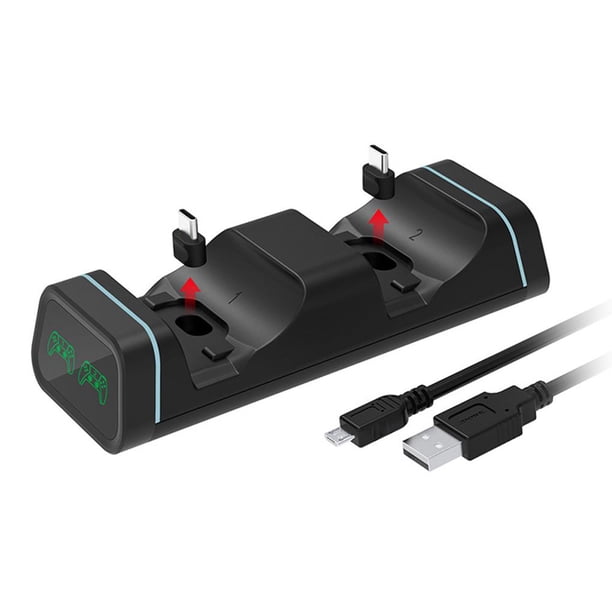 Estación De Carga De Base Doble Controlador De Manija Cargador Estación De Soporte De Base De Carga Dual Para Xbox Series X / S / Ps5 Serendint EL012061-00