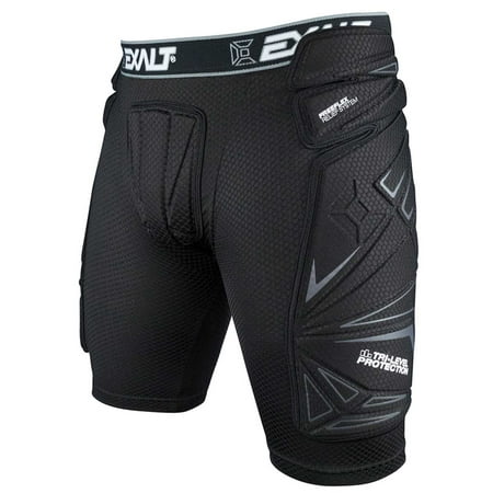 Exalt Paintball FreeFlex Slide Shorts - Black (Best Paintball Slide Shorts)
