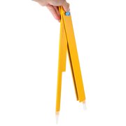 VERDANVERSE Yellow Plastic Math Compass for School Use, Drawing, Teaching Tool for Physics and Math