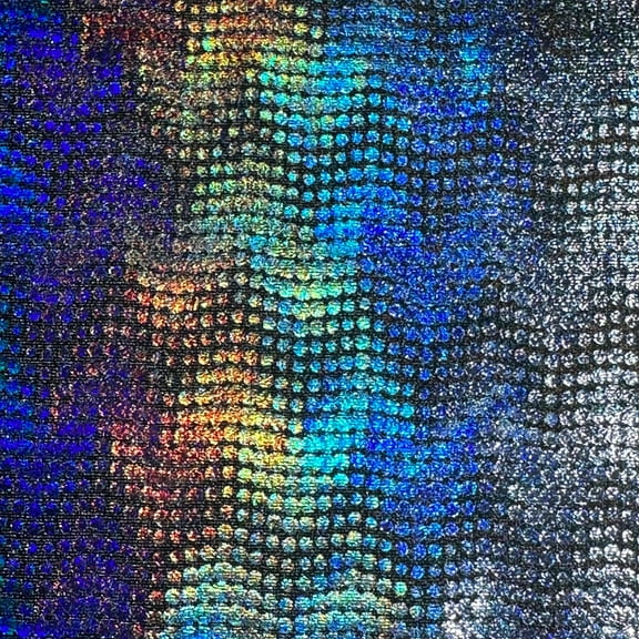 Hologram Spandex Grand Canyon Stretch Nylon Tricot Fabric | Spandex Palace