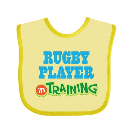 

Inktastic Rugby Player in Training Boys or Girls Baby Bib