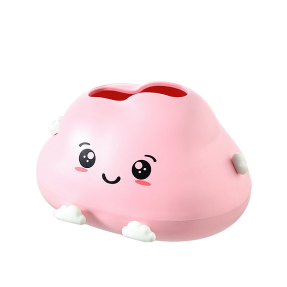 Dispensador de servilletas de dibujos animados Inteprter para Hotel y oficina en casa Rosa