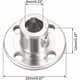 thumbnail image 2 of Acoplamiento de brida para Motor, eje de guía, enchufe de Motor de 6mm de diámetro interior, H12d10 rígido para piezas de bricolaje, 4 Uds., 2 of 3