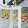 thumbnail image 3 of Madison 2.0- 23.85" Round Accent End Table in White Gloss, 3 of 3