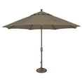 thumbnail image 1 of SimplyShade Catalina Parasol de Patio Octogonal de 11 Pieds à Inclinaison par Bouton-Poussoir, Taupe, 1 of 4