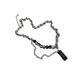 thumbnail image 1 of Guardurnaity Collar Colgante de acero de titanio Unisex Pareja Joyería Rosario múltiple Enlace Collares largos Joyas Cristal Negro Ropa, zapatos y accesorios Miscelánea Guardurnaity AP014859-01, 1 of 6