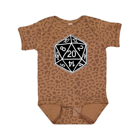 

Inktastic 20 Sided Black Dice Gift Baby Boy or Baby Girl Bodysuit