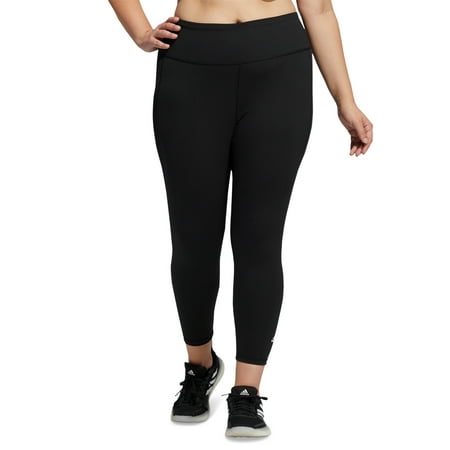 adidas Womens Plus Size Believe This 2.0 Primeblue 7/8 Leggings Size 2X Color Black