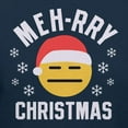 thumbnail image 3 of Teelocity Merry Blah Christmas Graphic T-Shirt (Medium - Standard Fit, Navy), 3 of 4