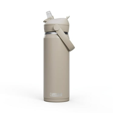 CamelBak Thrive™ Flip Straw Insulated Stainless Steel Water Bottle, 25 oz, Stone