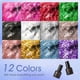 thumbnail image 4 of Set de esmaltes de uñas en gel con purpurina ROSALIND, 12 colores, 5 ml, 4 of 9