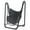 Gray, variant on Hammock Chair with Stand for Hanging Swing Chair, Heavy Duty Steel, Max Load 350lbs, Gray