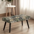 thumbnail image 4 of Whosucclay Forest Camo Hunting Print Dining Bench Cover Removable Bench Slipcover for Living Room, Bedroom, Kitchen Wear Resistant Bench Seat Protector Cover Soft Bench Protectors, 4 of 7