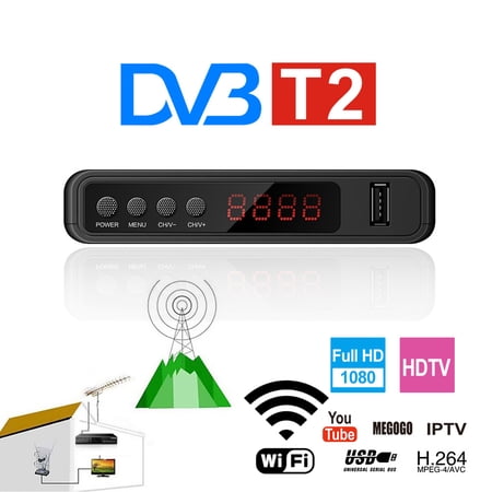 1080P FHD Smart TV BOX Media Player Wifi Digital Terrestrial Receiver ...