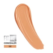 Maybelline Fit Me Liquid Concealer Makeup, Natural Coverage, Oil-Free, Caramel, 0.23 fl oz