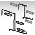 thumbnail image 5 of JF HANDE Window Flower Box Holder for Balcony Parapet and Railing - Adjustable Metal Holder for Flower Boxes and Planters - No Drilling - (Pack of 4, Black), 5 of 6