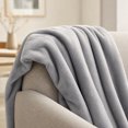 thumbnail image 5 of Flannel Fleece Throw Blanket, Soft Warm Blanket, Lightweight Cozy Throw for Sofa Bed, All Season Use, 5 of 8