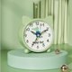 thumbnail image 4 of Pequeño reloj de noche silencioso de metal con función de luz, despertador decorativo sin tictac, 4 of 5
