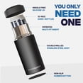 thumbnail image 6 of Frost Buddy Universal Can Cooler - Fits all - Stainless Steel Can Cooler for 12 oz & 16 oz Regular or Slim Cans & Bottles - Stainless Steel, 6 of 11