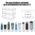 thumbnail image 1 of Wine Storage Rack Cup Shelf Water Bottle Rack, 1 of 7