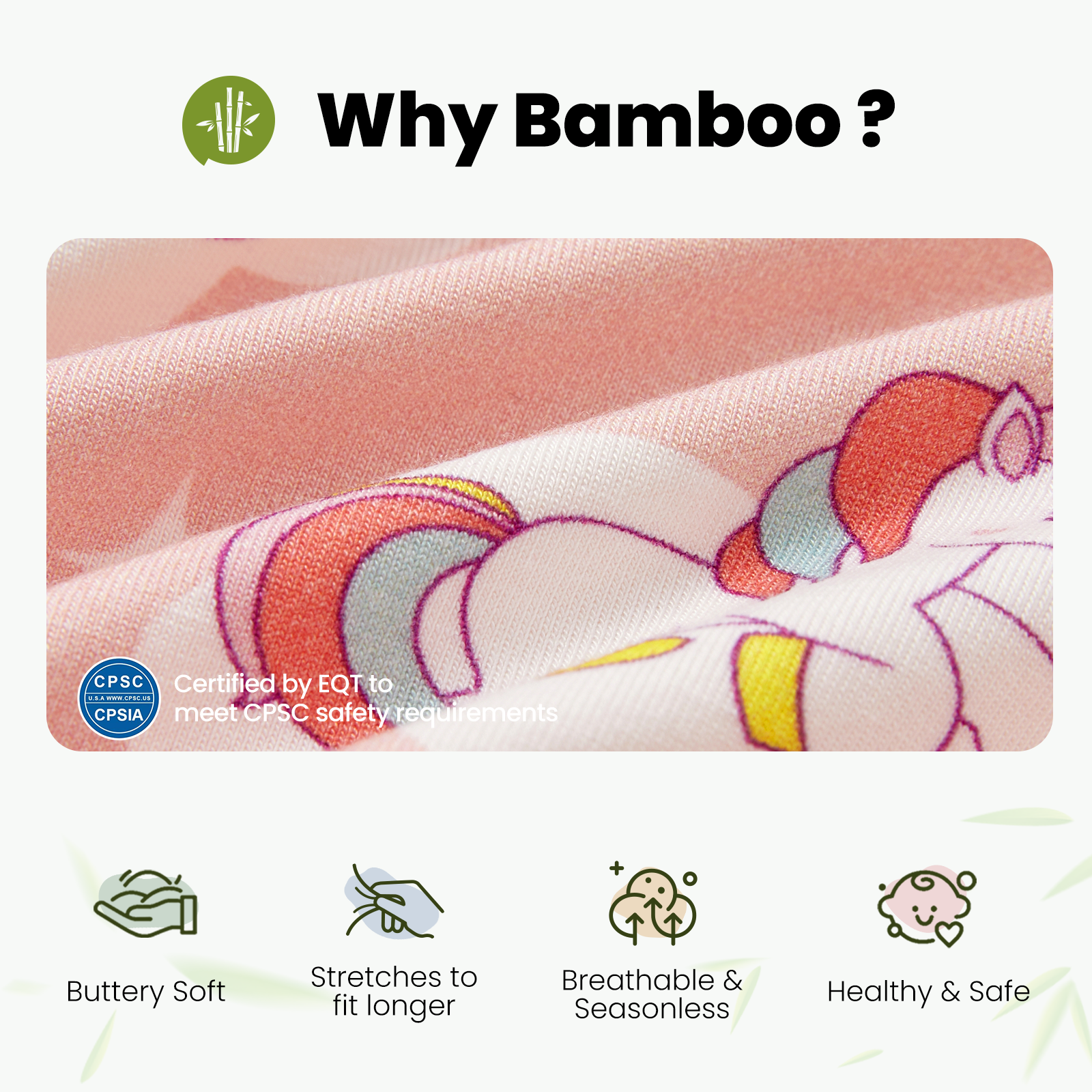PatPat Baby Girl Bamboo Sleep N Play Pajamas 2-Pack photo 3