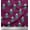 Dark Magenta, variant on Soimoi Cotton Voile Fabric Snow & Tree Christmas Decor Fabric Printed Yard 42 Inch Wide