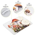 thumbnail image 4 of Mushrooms Dish Drying Mat Microfiber Kitchen Pad Large Counter Absorbent Dish Mats Drainer Rack 18"x24", 4 of 7