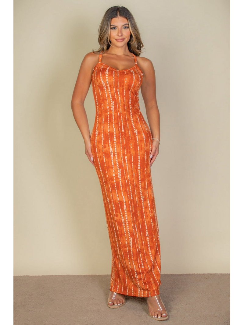 knee length dresses for ladies Summer Breeze Ruched Side Cutout Maxi Dress