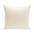 thumbnail image 1 of Simply Daisy 16" x 16" Solid Print Pillow, Ivory, 1 of 1