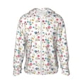 thumbnail image 1 of Fotbe Summer Floral Chaqueta con Protección Solar UPF 50+ para Hombre y Mujer, Camisa con Capucha y Bolsillos-Small, 1 of 7