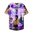 thumbnail image 2 of Captain Laserhawk Baseball Uniform Hip Hop Short Sleeve Fashion Baseball Clothes, 2 of 3