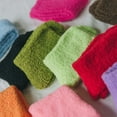 thumbnail image 4 of 1 Pair Floor Socks Super Soft Ultra-thick Cotton Middle Tube Fluffy Autumn Winter Floor Socks for Home, 4 of 8