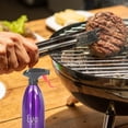 thumbnail image 5 of Evo 18/8 Stainless Steel Oil Sprayer, Non-Aerosol For Olive Oil, Cooking Oils And Vinegars, Purple, 16-Ounce Capacity, For Grilling, Roasting, Air Frying, Baking And Salad Prep, 5 of 6