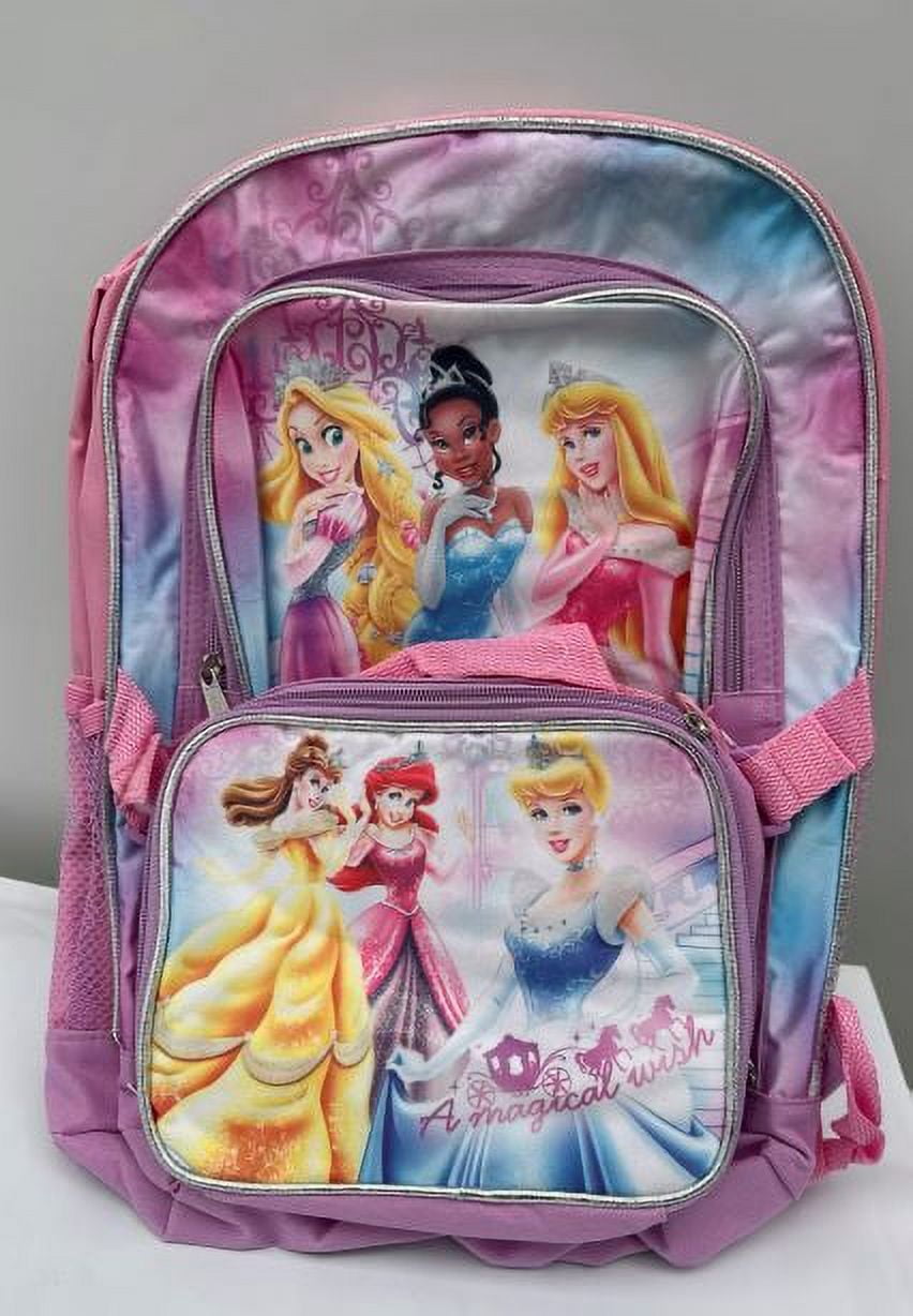 Female Backpack with Detachable Lunch Bag, Multicolor