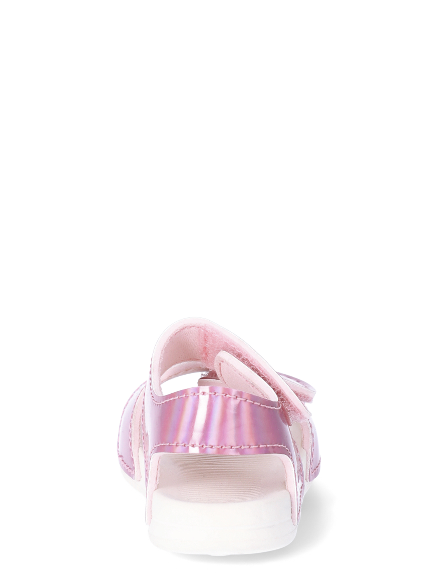 Wonder Nation Baby Girls Double Band Footbed Sandals