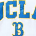 thumbnail image 4 of Men's Colosseum White UCLA Bruins Arch & Logo Crew Neck Sweatshirt, 4 of 4