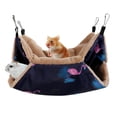 thumbnail image 3 of Hamster Hammock, Small Pet Cage Hammock, Warm Hammock Toy Parrot Ferret 34x34cm, 3 of 8