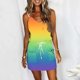 thumbnail image 2 of Vestido de tirantes sin mangas con estampado elegante de verano para mujer OAVQHLG3B Store  lin121212, 2 of 5